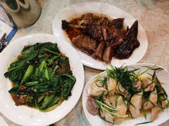 豆豉鲮鱼油麦菜-禄源公·老莞诚饭店