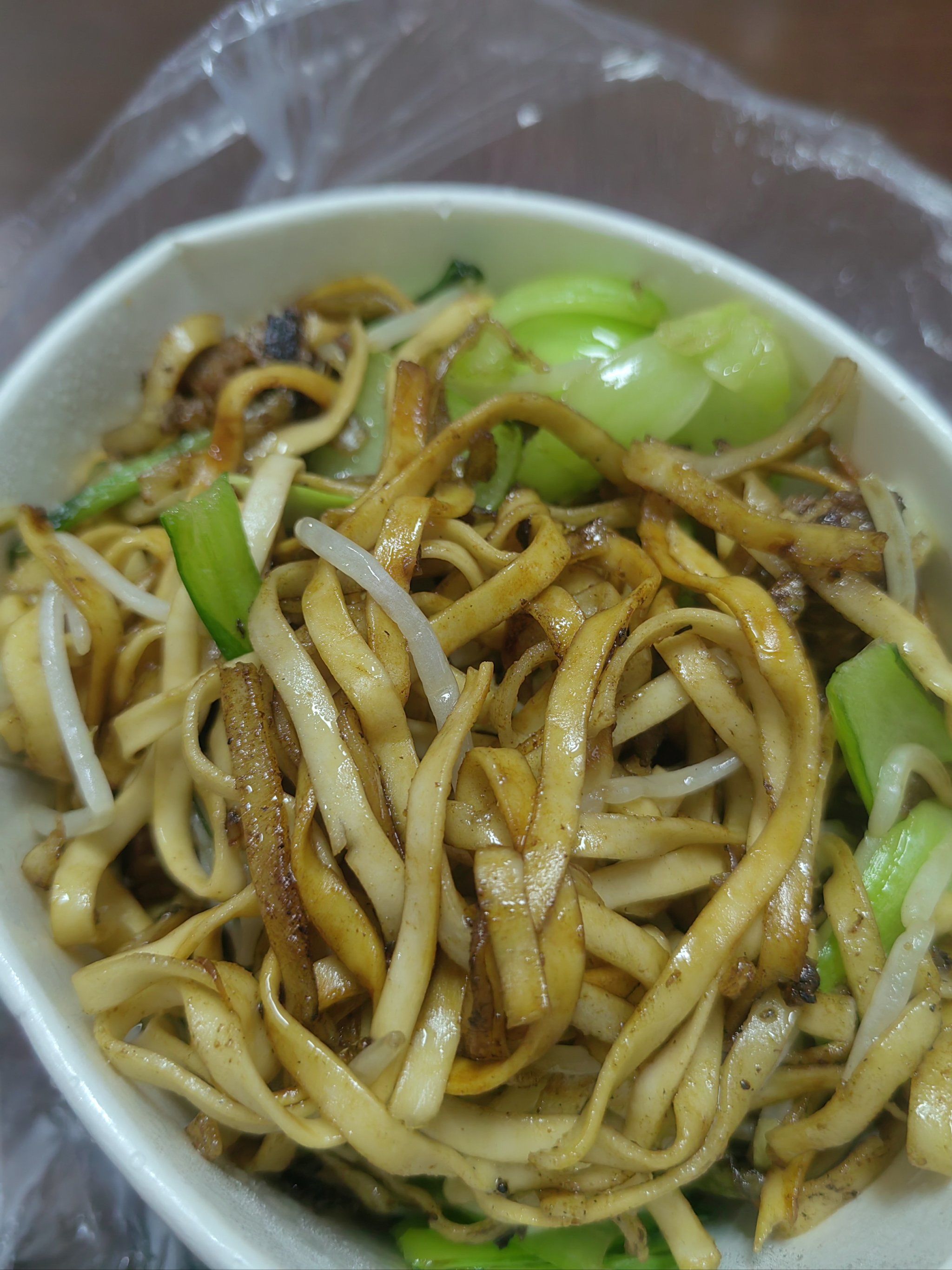 0元玩转这座城就爱吃这种炒麦面,晚饭标