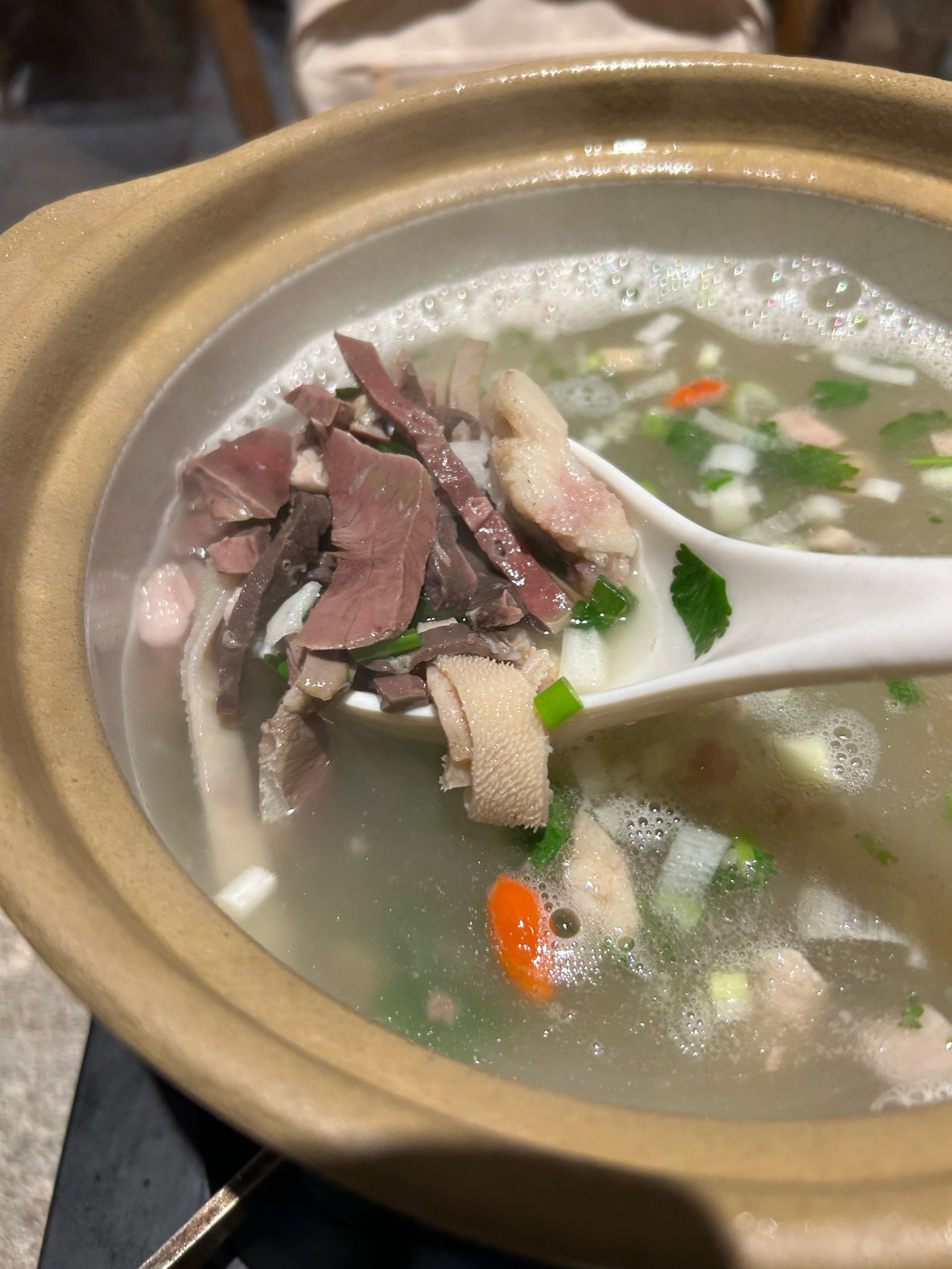 想当正宗的羊肉汤,来喝!