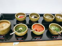 自助调料区-岳合轩老北京涮肉