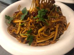 酸萝卜五花肉粉丝-潮音餐厅