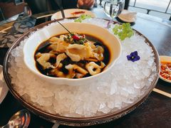 酸辣汁炝象拔蚌-杭州西子湖四季酒店·金沙厅