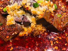 辣子蒜羊血-海富荣·锅贴·陕菜家常菜(阳光城店)