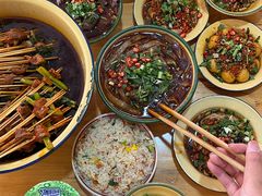 -拈签一笑黄牛肉辣卤串串