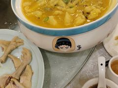 鲍汁燕麦烩花胶-天鲜阁·海鲜粤菜·33年老字号(石槎白云站店)