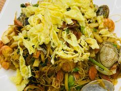 海鲜炒米面-从前慢海鲜面馆