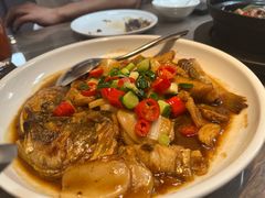年糕焖黄鱼-朴墅(西湖青芝坞店·杭帮菜·家宴.14年的店)
