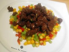 开心牛肉粒-吕氏疙瘩汤·海鲜新鲁菜(凯德mall新都心店)