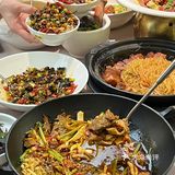 不愧是上海、长沙湘菜排队王