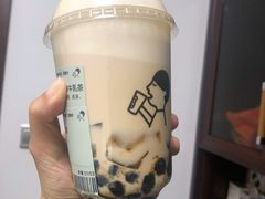 烤黑糖波波牛乳-喜茶(广州东方宝泰店)