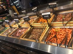 自助取餐区-韩京炭火烤肉自助料理(柯桥万达店)