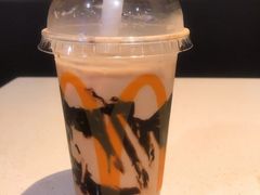 桂花风味冻珍珠奶茶-麦当劳(郑州银基店)