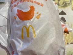 桂林酸笋风味板烧鸡腿堡-麦当劳(展览路店)