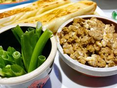 虾酱卷子-渔民船说·北塘海鲜·天津菜·海肠捞饭(北塘古镇店)