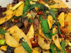 冬笋炒腊肉-三只鸟本地特色菜馆(上饶总店)