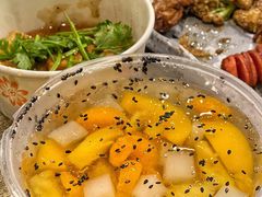 秘制臭豆腐-阿度烧烤牛火锅(梧田店)