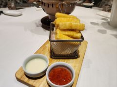 脆皮炸鲜奶-壹零捌道·北京烤鸭(车公庄店)