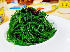 炝拌草原沙葱-德乐海蒙餐