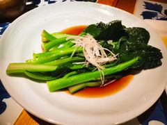 油淋脆菜心-绿茶餐厅(布吉万象汇店)