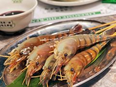 生猛游水虾-禄婶鸡煲·打边炉