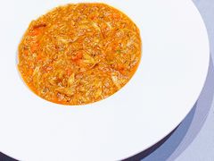 清炒蟹粉-屋里厢上海菜馆