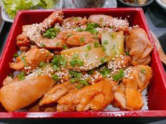京葱鸡肉盖浇饭-角落里(中山公园店)