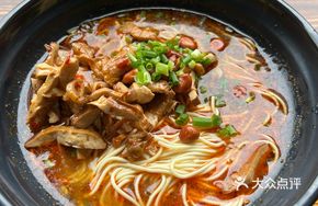 Fried Tofu and Pork Noodles