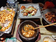 石锅鸡汤豆腐-绿茶餐厅(石家庄万象城店)