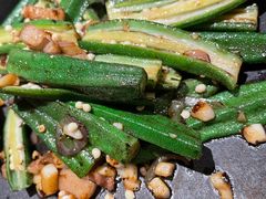 小炒秋葵-小大董·烤鸭(凤凰汇店)