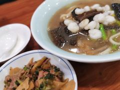 虾爆鳝面-奎元馆.百年奎元.非遗传承(西湖边的解放路店)
