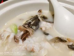 浓汤桂鱼配脆米-港丽餐厅(杭大店)