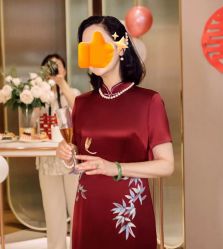 -禾米旗袍妈妈装礼服定制(嘉业国贸店)