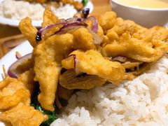 椒盐排条盖浇饭-富源春面馆(四川北路店)