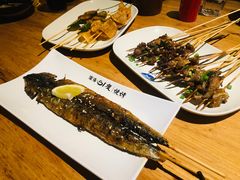 -路边摊小炉子烧烤