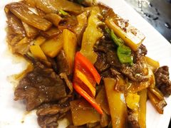 酸笋炒牛肉-美极鲜食坊(宝安南路店)