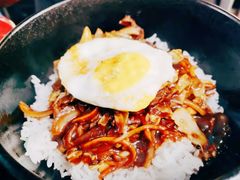 黑椒牛肉石锅拌饭-米屋石锅拌饭(师大店)