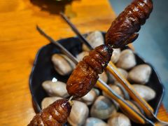 蚕蛹（串）-丹东特色烤肉(学府路一部店)