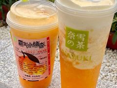 霸气芝士小确杏-奈雪的茶(湖滨银泰in77C区PRO店)