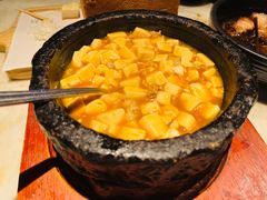石锅鸡汤豆腐-绿茶餐厅(壹方天地店)
