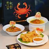 都是现拆的舟山梭子蟹，果然是富豪版啊料太足