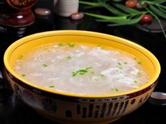 银鱼汤-微山湖湖畔好客居鱼馆渔家菜(微山湖风景区店)