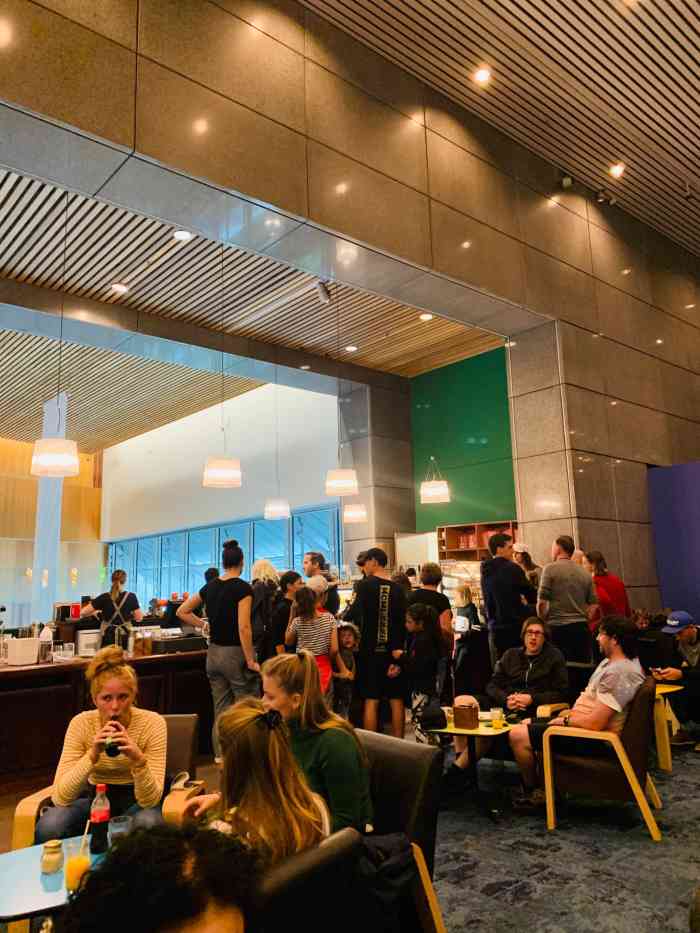 te papa cafe-"和老公来国家博物馆每次都会选择小憩的地方.