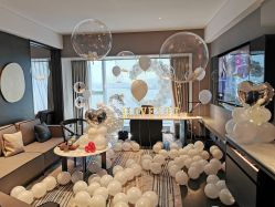 点击看大图 -童话气球party布置宝宝宴生日求婚派对(厦门店)