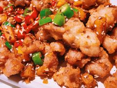 干煸红薯鸡块-秀儿家の小确幸融合西餐厅(万达店)