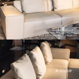 CG HOME 店内实拍无滤镜真皮沙发