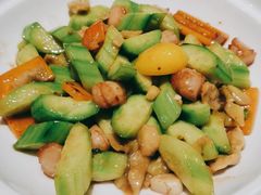 黄瓜炒瑶柱-炳胜品味(海印总店)