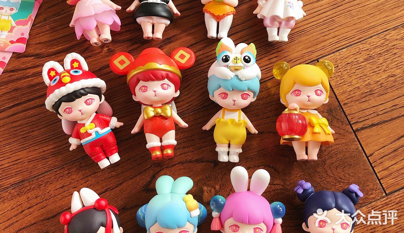 泡泡玛特端盒99 bunny新春系列太阔爱啦06