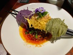 三色凉面-绿茶餐厅(蓝色港湾店)