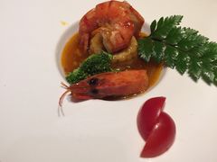 浇汁大明虾-卯时·龙光雅宴·精致锡帮菜(惠山古镇店)