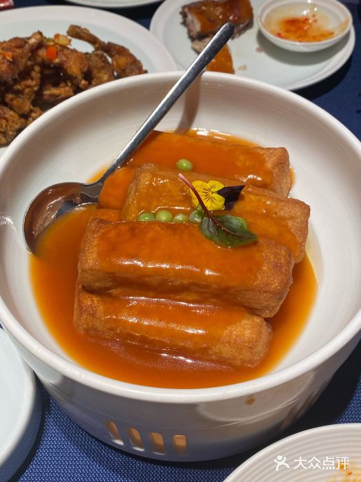南乡·广东顺德菜(苏宁广场B区店)泉水鲍汁手工豆腐图片